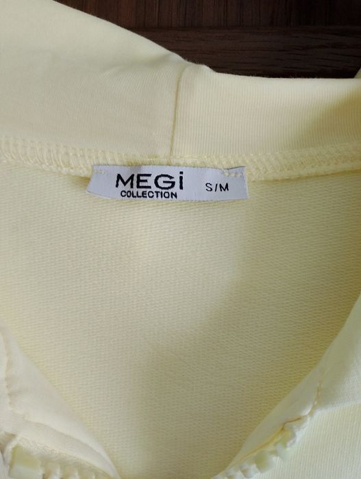Bluza rozsuwana cytrynowa