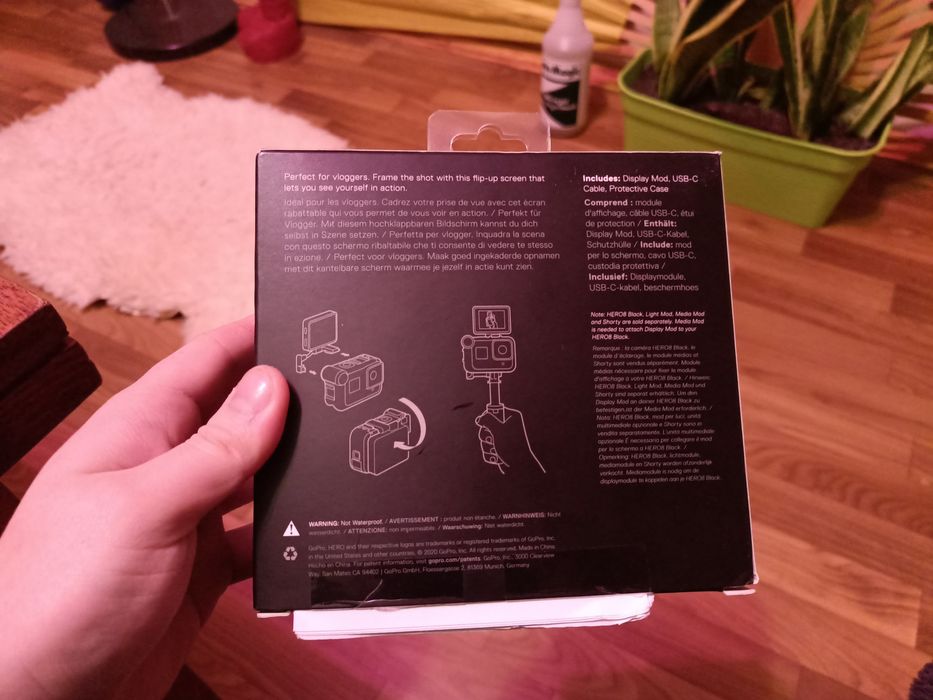 Модуль-дисплей GoPro Display Mod для Hero 8/9 (AJLCD-001)