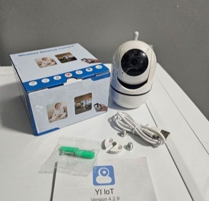 Kamera obrotowa wifi niania elektroniczna