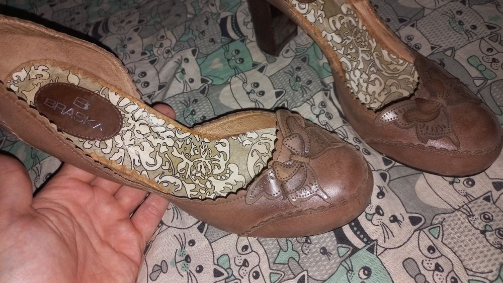 Туфли на каблуках Braska, кожа