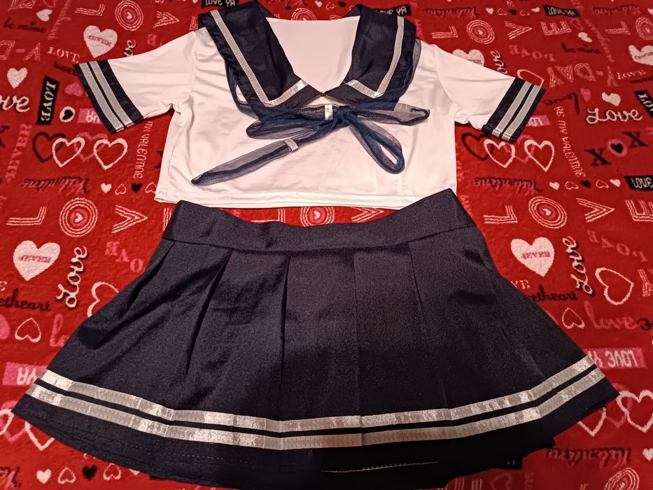 Strój marynarski damski