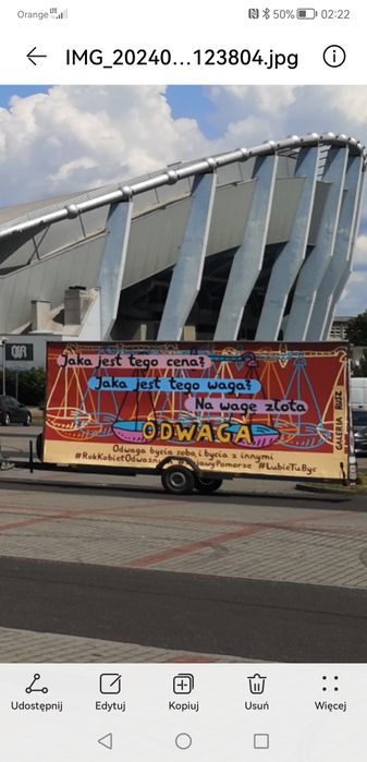 Reklama mobilna Przyczepa reklamowa wynajem kampanie