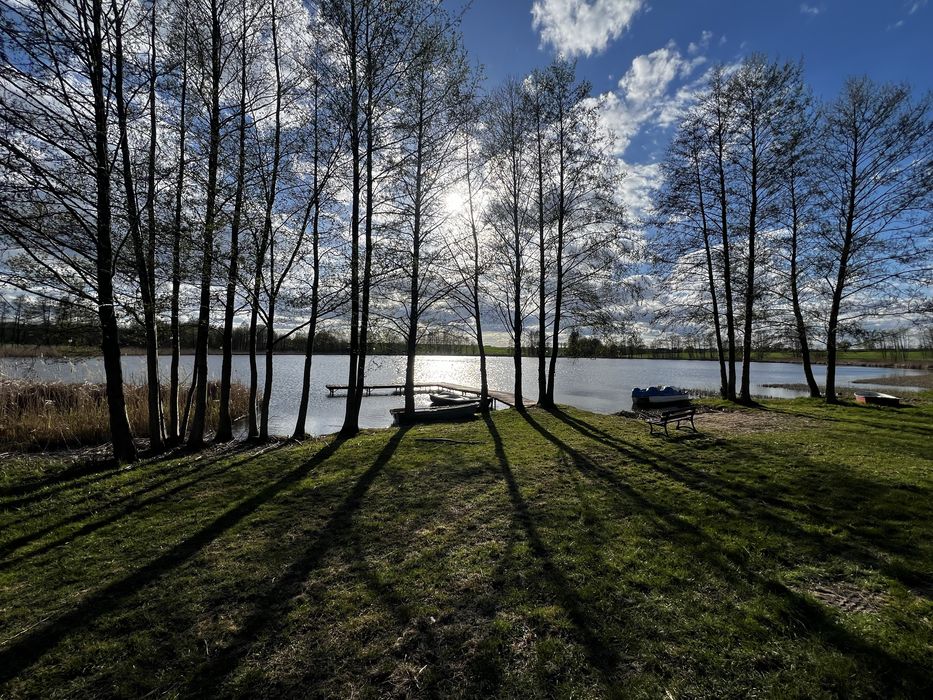 Domek do wynajecia nad prywatnym jeziorem, sprzęt wodny
