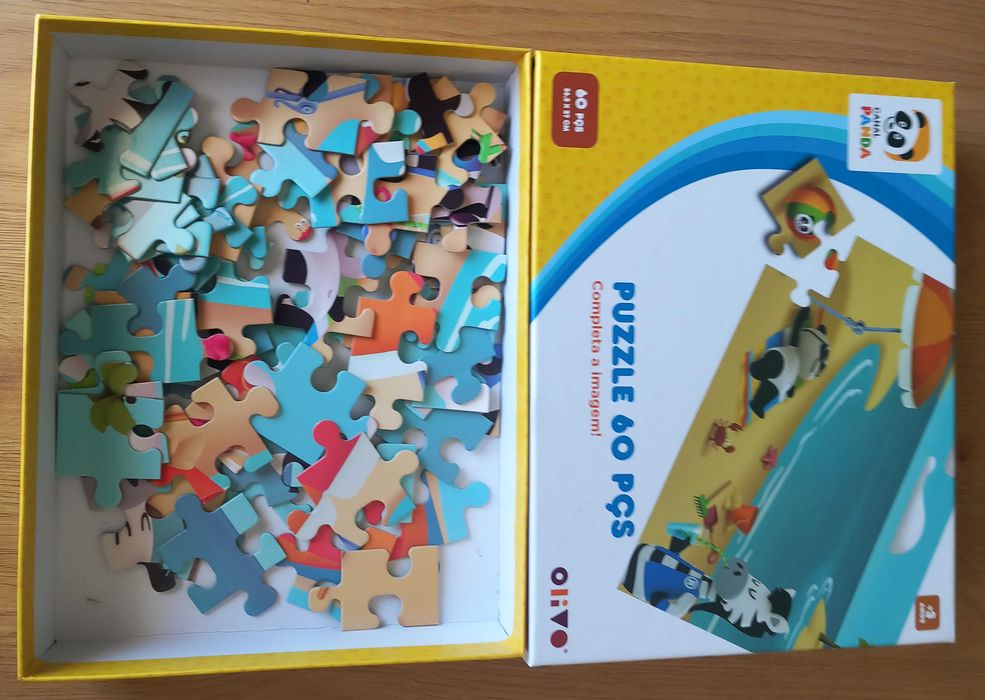 Puzzle Panda 60 Peças