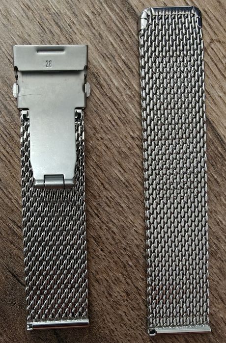 Bransoleta Milanese slal nierdzewna 22mm