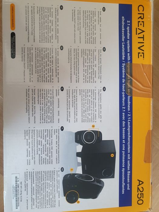 Głośniki komputerowe Creative A250