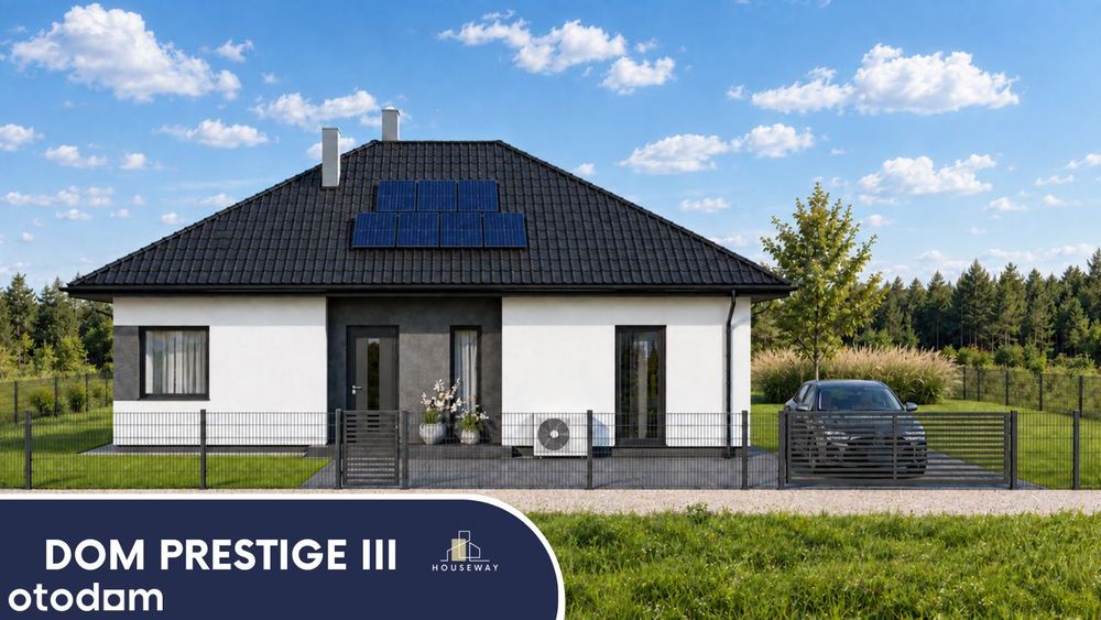 Nowa inwestycja - parterowy Dom Prestige III w Borkowie Kościelnym