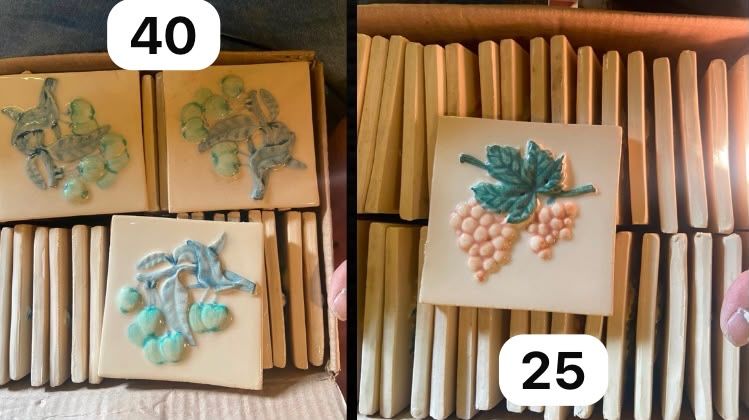 Azulejos Pintados à Mao antigos