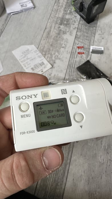 Екшн камера. Sony X3000. Полный комплект