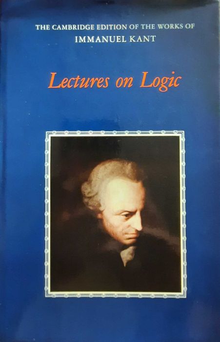 Livro - Lectures on Logic - Immanuel Kant