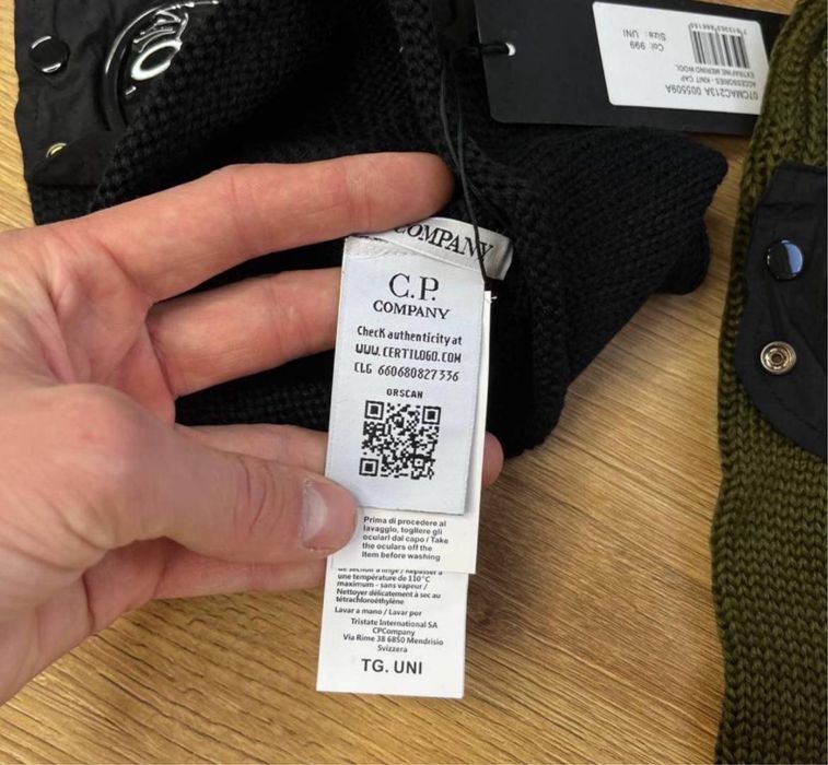 Балаклава C.P. Company Балаклава з лінзами СП Компані