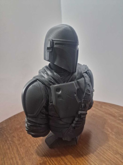 Mandalorian 30cm - Impressão 3D Alta Resolução