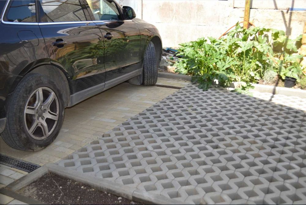 Уличная Тротуарная плитка 30*30/40*40/50*50см, h-3,4,5,6см / Брусчатка
