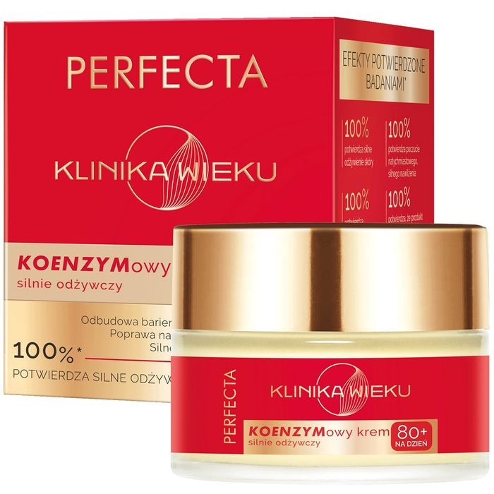 Perfecta  koenzymowy krem silnie odżywczy na dzień 80+ 50ml