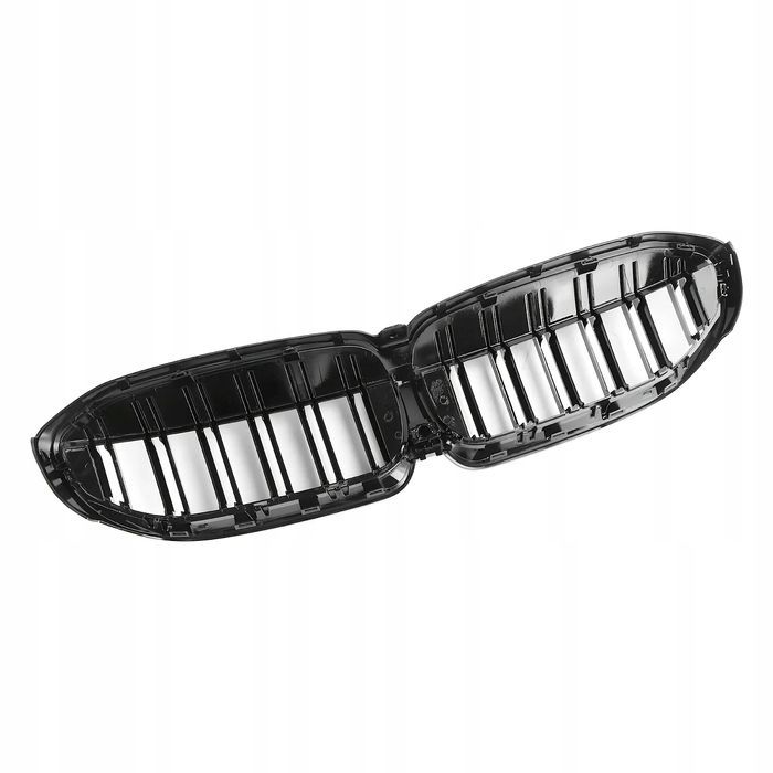 Atrapy Nerki Grill BMW Seria 3 G20 G21 2018-2021 Przed Lift Czarny Połysk