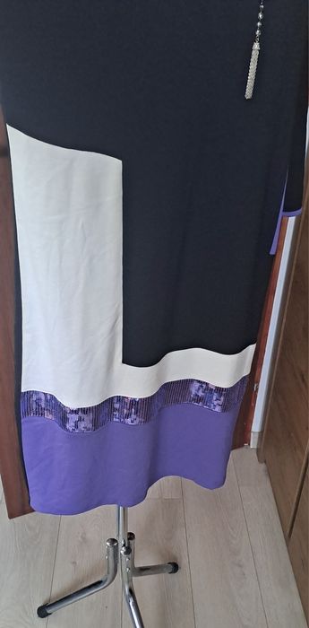 Sukienka na rozne okazje tył gladki 48/50 Body Flirt