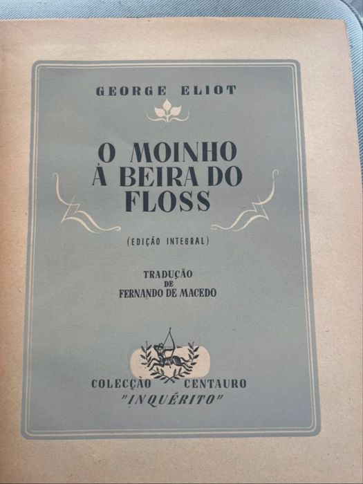 Livro Moinho à Beira do Floss