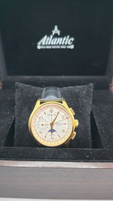 Zegarek męski Atlantic Worldmaster Chronograph Limited Ed. 52851.45.25