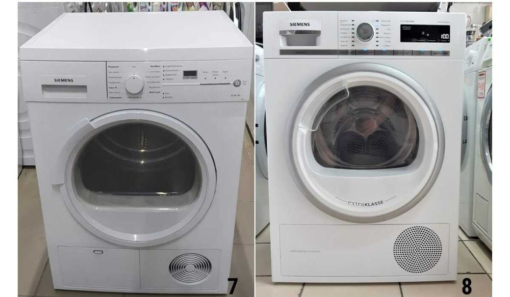 Компрессорна СУШИЛЬНА Машина BOSCH WTY87781 Тепловий насос 8кг А+++ Бу