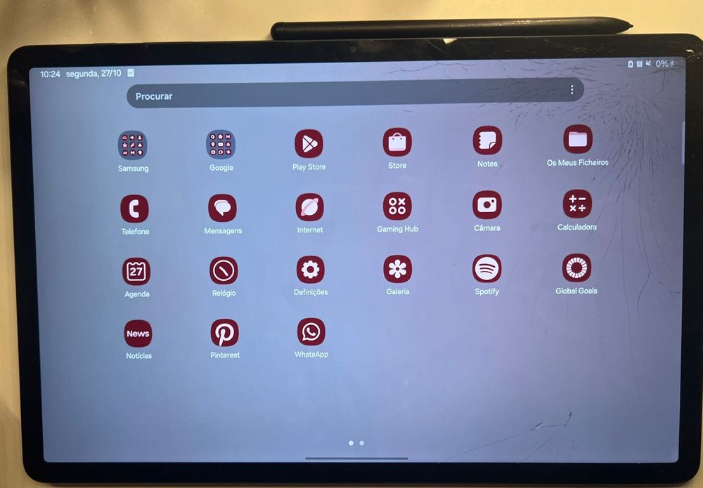 Tab s7 fe, segunda mão