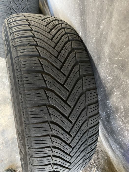 Диски bmw r17 5 120 з зимовою гумою 225 55 17