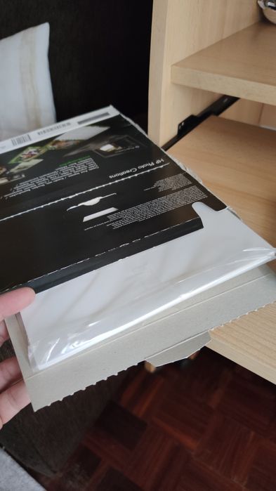 2 HP Everyday Photo Paper A4 novos! 50 folhas de papel fotográfico!