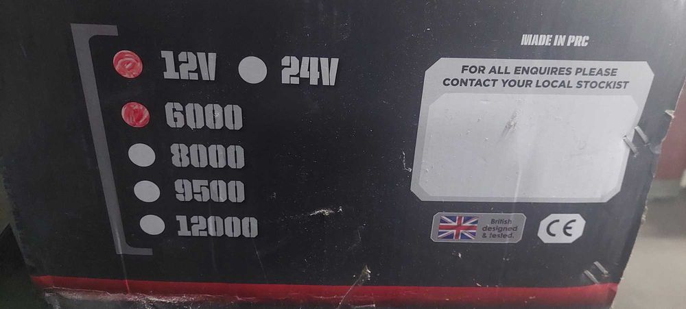 Guincho electrico Spartan 6000