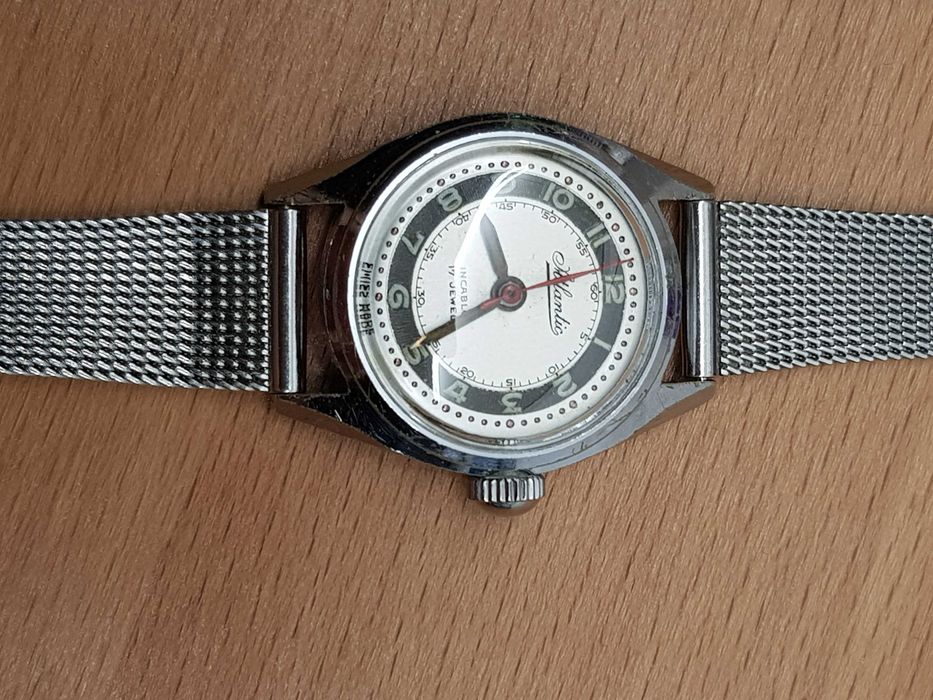 *Atlantic* szwajcarski zegarek damski vintage