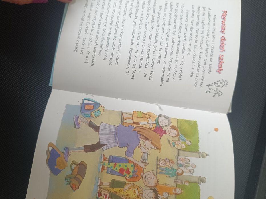 Nowa książka idę do szkoły
