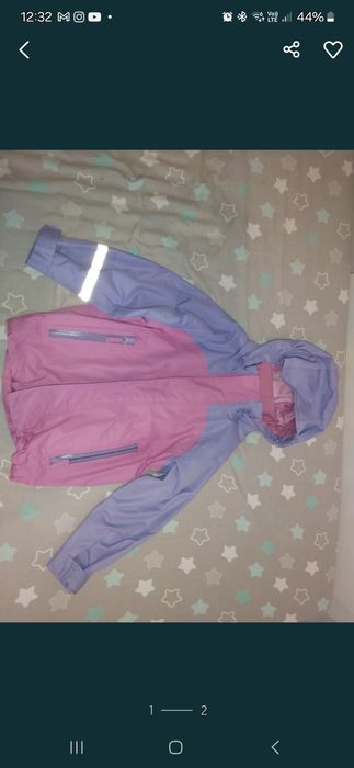 Kurtka przeciwdeszczowa Stormberg r.122 dla dziewczynki