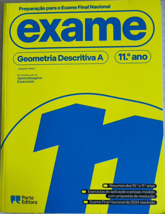 Livro Exame Geometria Descritiva 2026