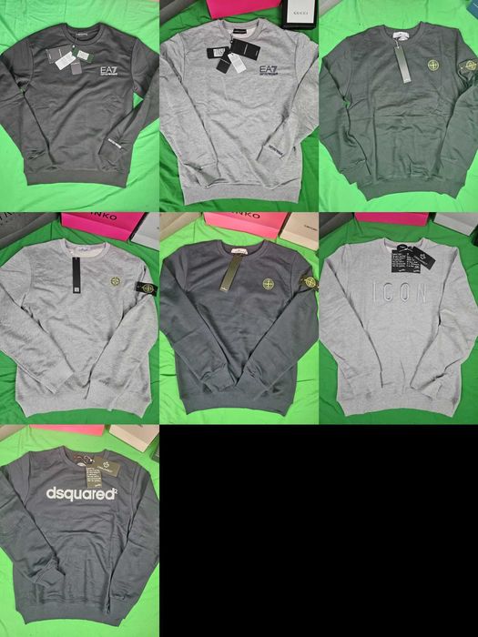 Bluza męska premium EA7 armani OUTLET bluzy męskie