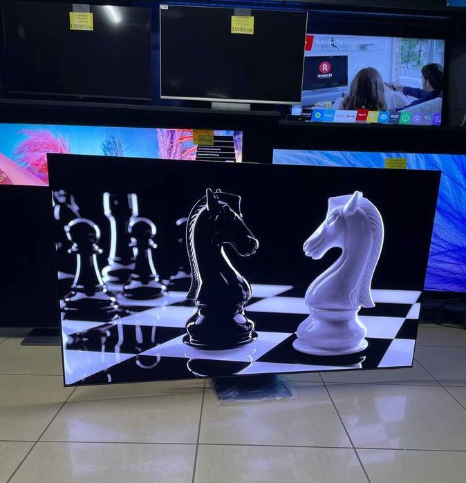 77" 144Гц QD-OLED SAMSUNG Сабвуфер СмартУкраїнськи S95C НімеччиниНОВИЙ