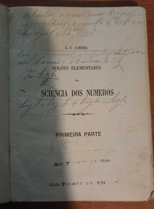 Arithmetica ou noções elementares da sciencia dos números (1872)