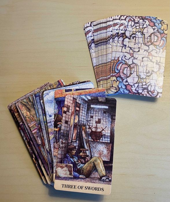 Cartas de tarot: City Labyrinth Tarot (COMO NOVO)