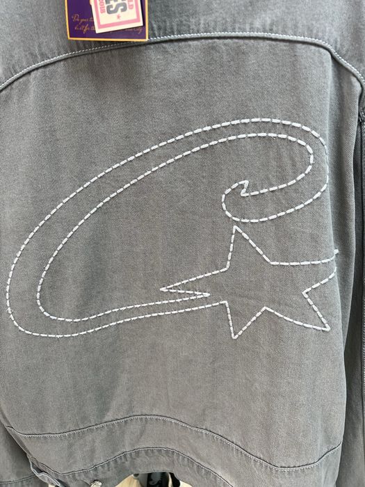 Джинсова Куртка Corteiz C - Star Denim Grey