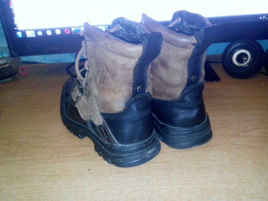 Ботинки осенне-зимние Polo Ralph Lauren Натуральная кожа 19см 29 разм