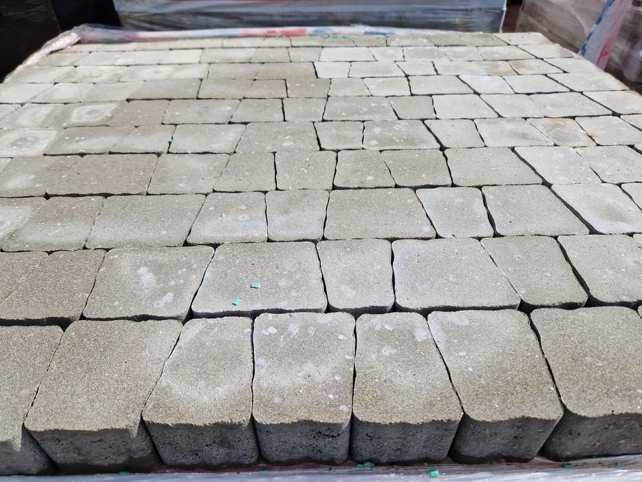 Kostka Brukowa Savona Klasyczna Szara 6 cm Trapez Podjazd II gatunek