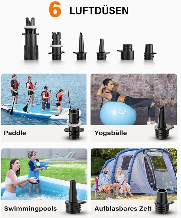 Wysokociśnieniowa pompka  do SUP