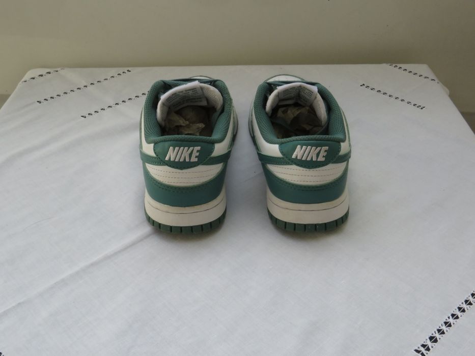 Nike Dunk Low GS White Gorge Green - Verde - Tamanho 36.5