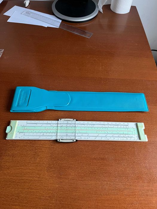 Régua de Cálculo VEB Mantissa Record (33 cm)