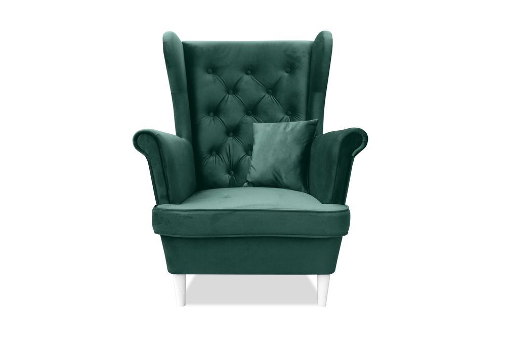 Fotel Uszak Od Ręki Promocja Welur