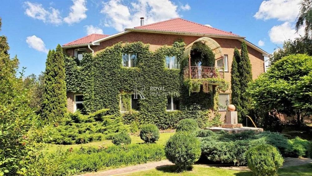 Оренда Будинок 400м2 9кімн 3пов 200соток Українка Басейн Газ