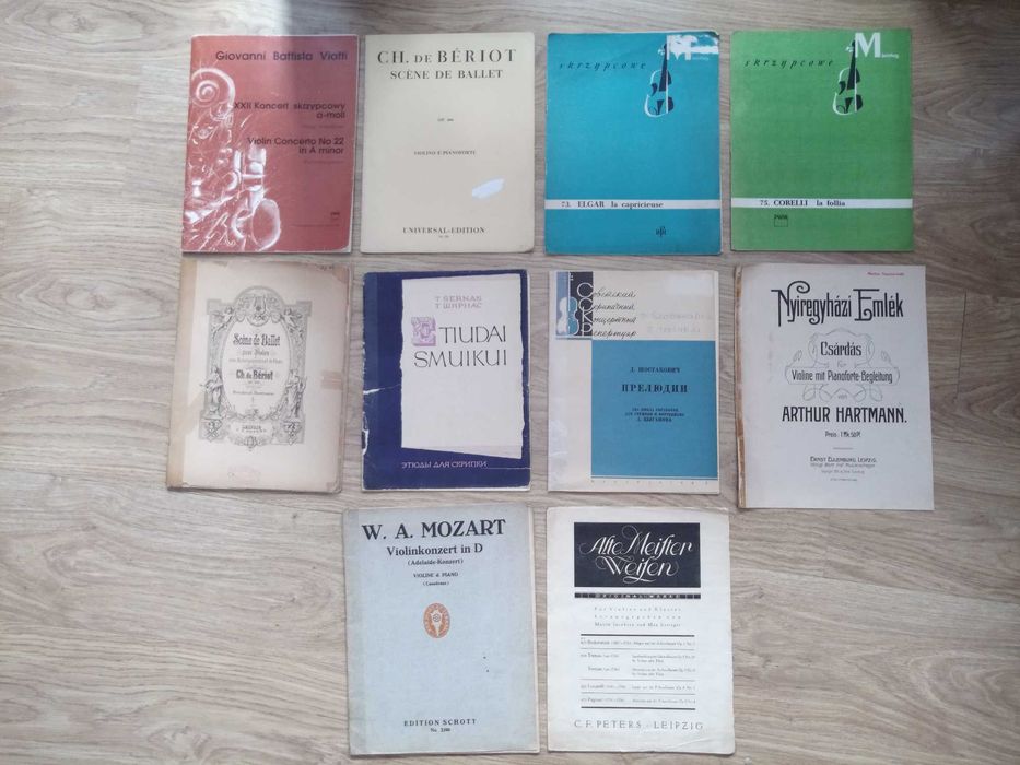 Zestaw     Nut Mozart, Viotti, Sernas, Szostakowicz, Hermann, Hartmann