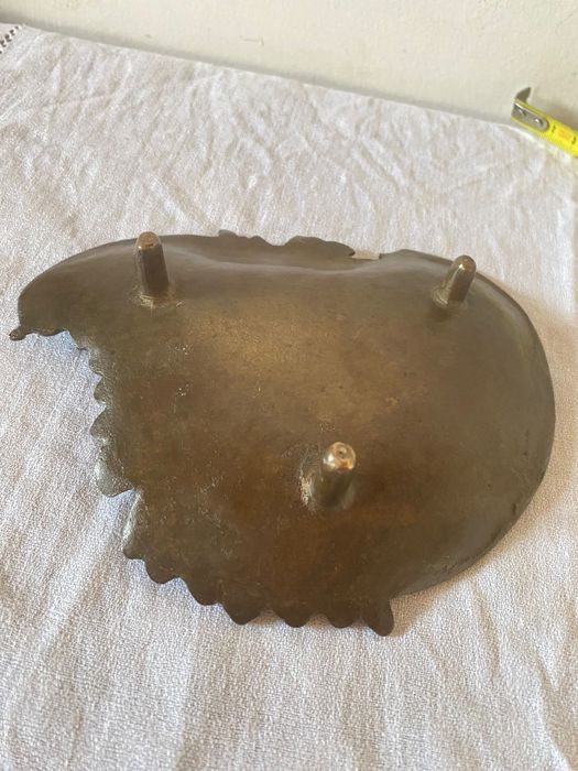 Peça antiga em bronze maciço