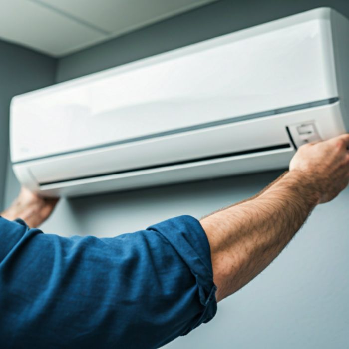 Установка кондиционера