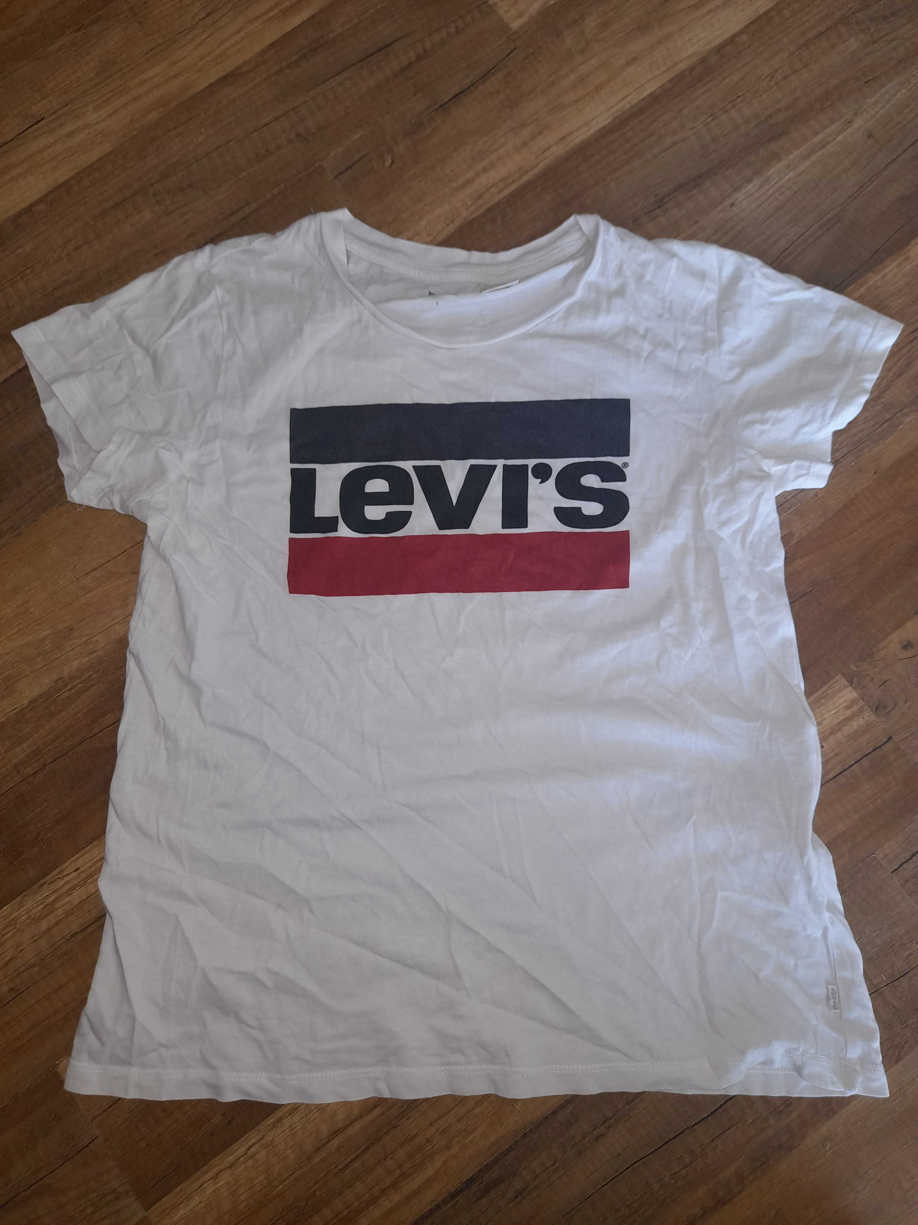 Levis t-shirt S biała koszulka damska Jasło • OLX.pl