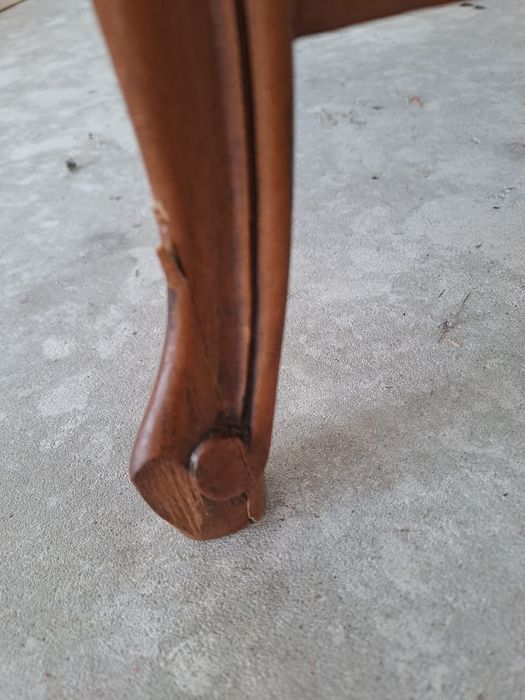 Fotel w stylu ludwikowskim stylowy fotel tron