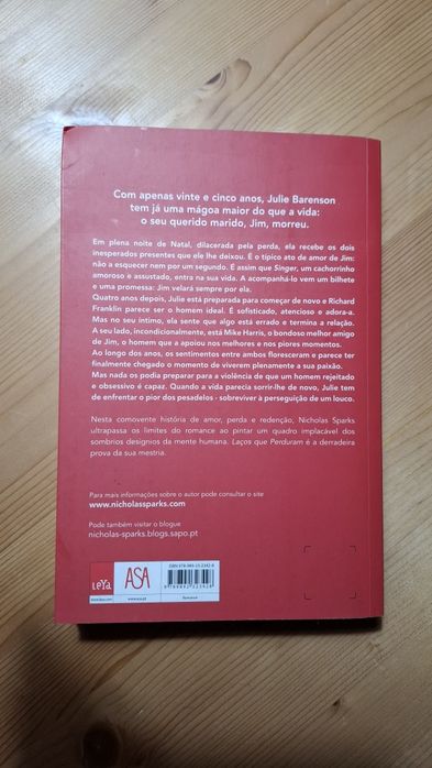 Livro - Laços que perduram; Nicholas Sparks