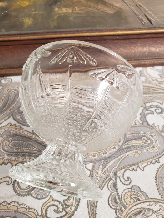 taça  cristal decorada